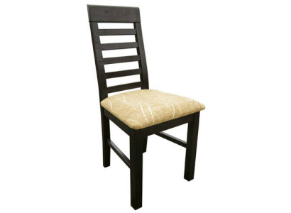 Set 2x Armchair Chair Design Wood Fabric Upholstery Chairs Dining room Textile Gastro
